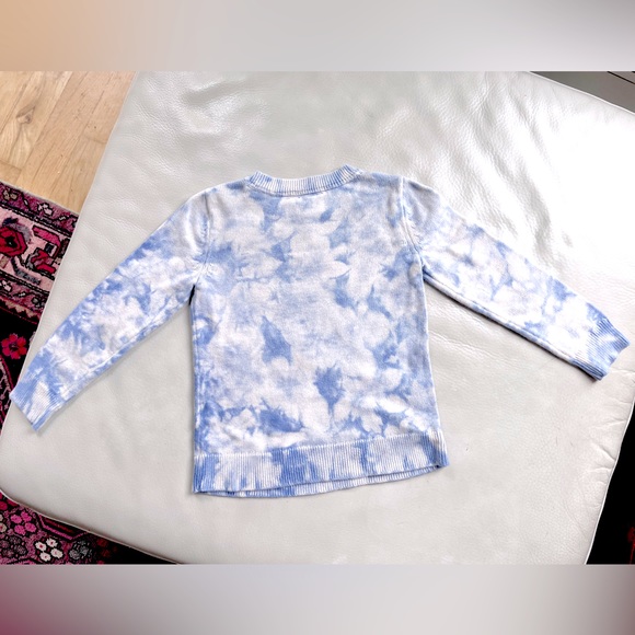 3/$25💥Gap Cotton Knit Tie-Dyed Look Pullover Sweater, Mock Neck, Long Sleeves - Picture 6 of 8